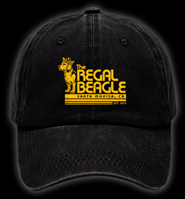 The REGAL BEAGLE Vintage Washed 100% Cotton Baseball Hat - TheDrunkShark