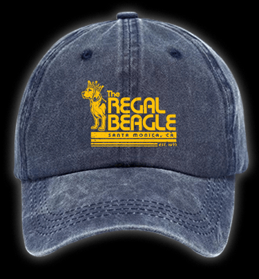 The REGAL BEAGLE Vintage Washed 100% Cotton Baseball Hat - TheDrunkShark