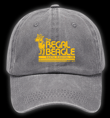The REGAL BEAGLE Vintage Washed 100% Cotton Baseball Hat - TheDrunkShark
