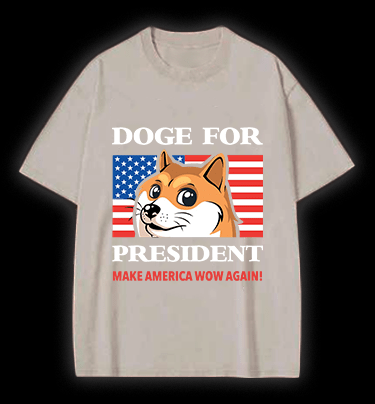 Trump Goge Vintage Washed 100% Cotton T-Shirt - TheDrunkShark