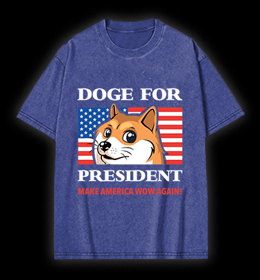 Trump Goge Vintage Washed 100% Cotton T-Shirt - TheDrunkShark