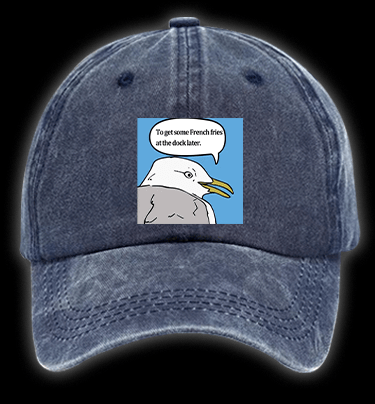 What Is Life's Truth Goose Vintage Washed 100% Cotton Baseball Hat - TheDrunkShark
